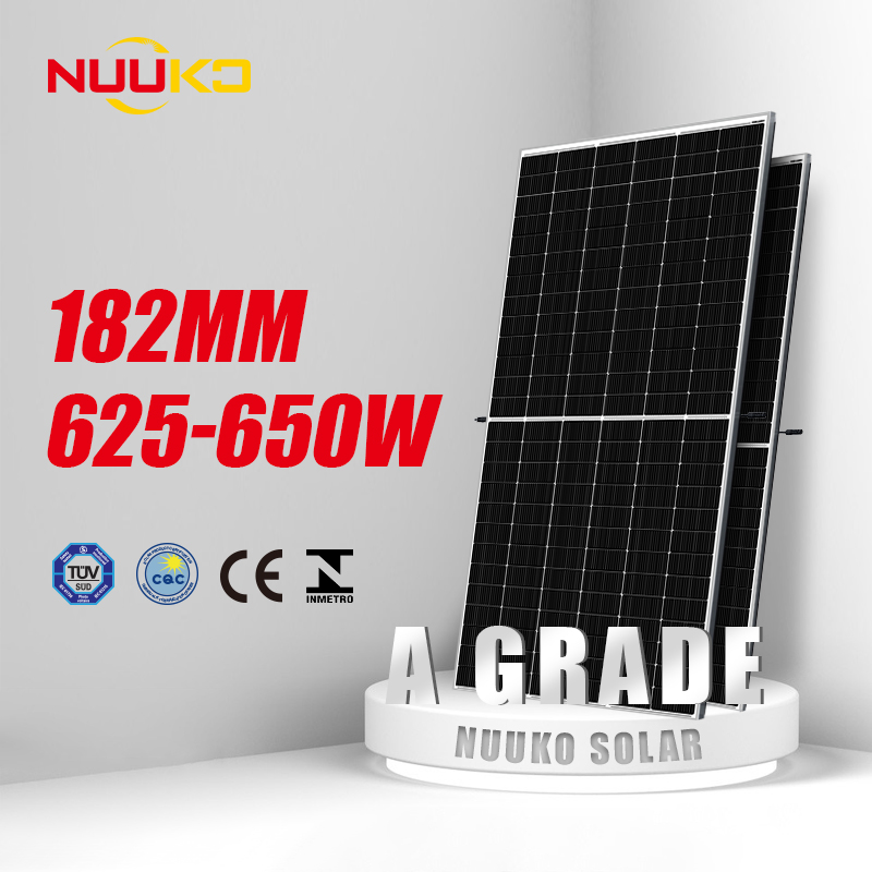 NUUKO Solar panel High efficiency Bifacial glass