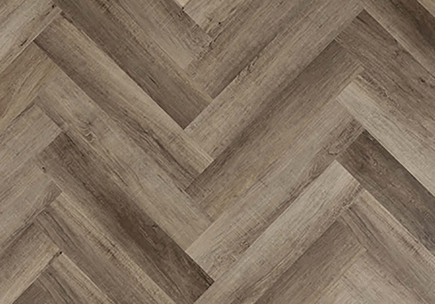 TECSIO Herringbone Stone Plastic Floor Wear-resistant Waterproof Easy to Clean