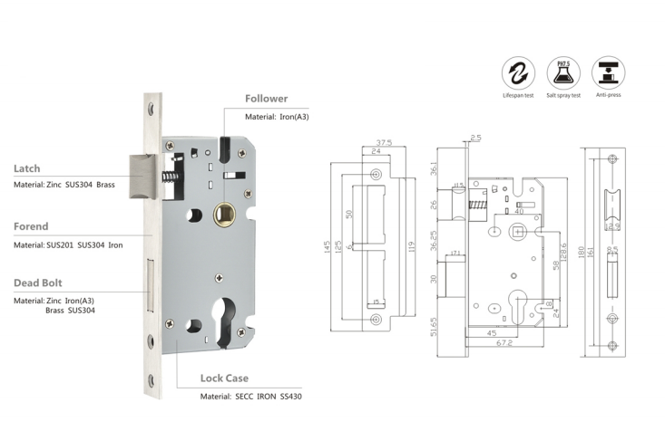 lock body