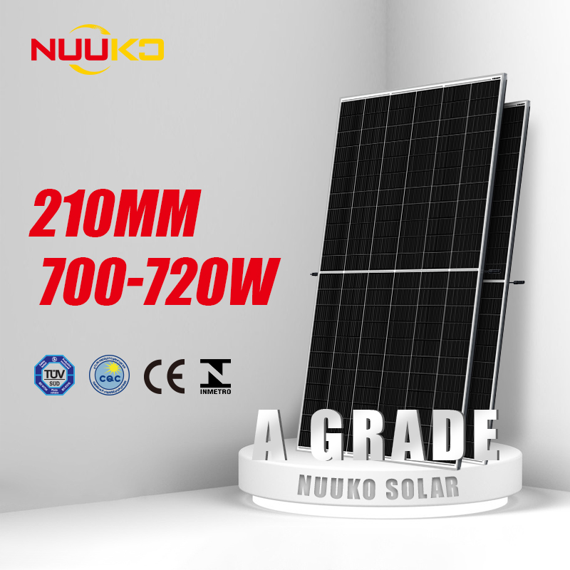 NUUKO Solar panel High efficiency Bifacial glass