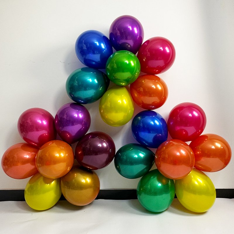 balloon chrome ice balloon