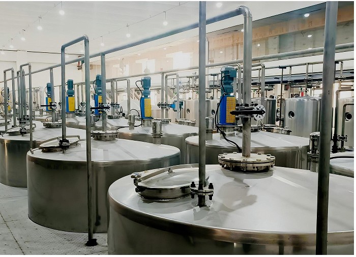 Corn dry separation sugar production line