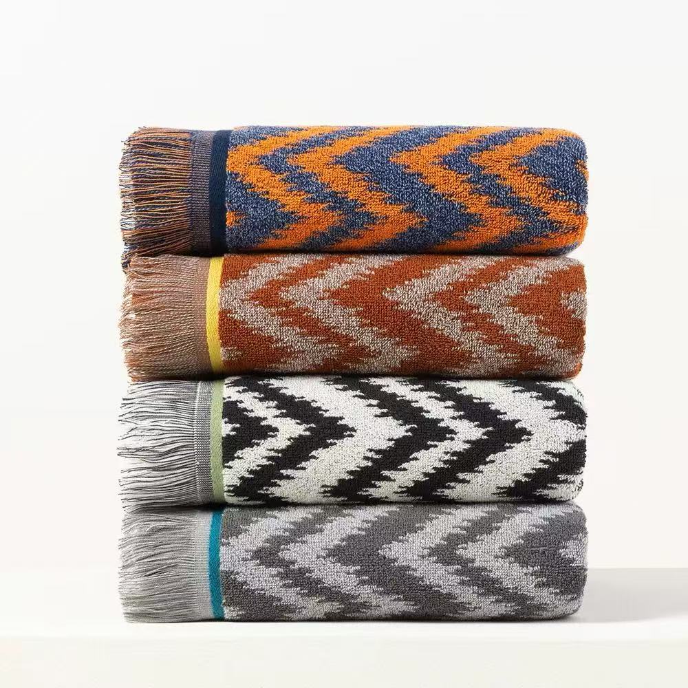 Yarn Dyed Bath Towel