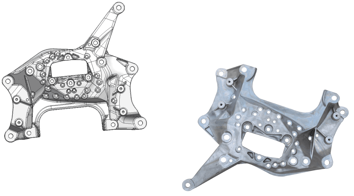 Stolfig Engine mount casting