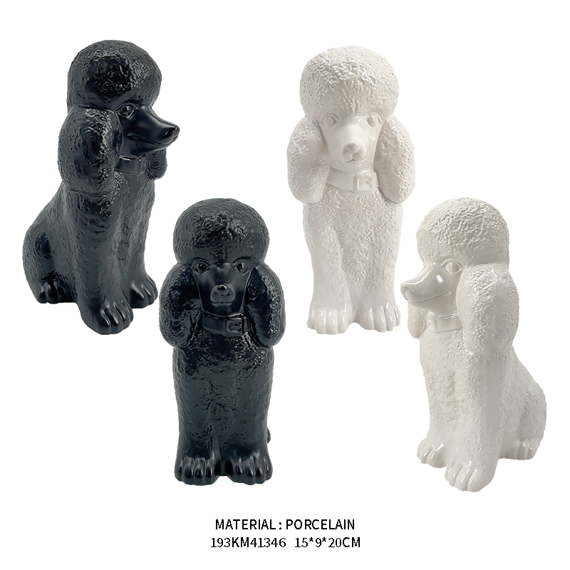 porcelain dog