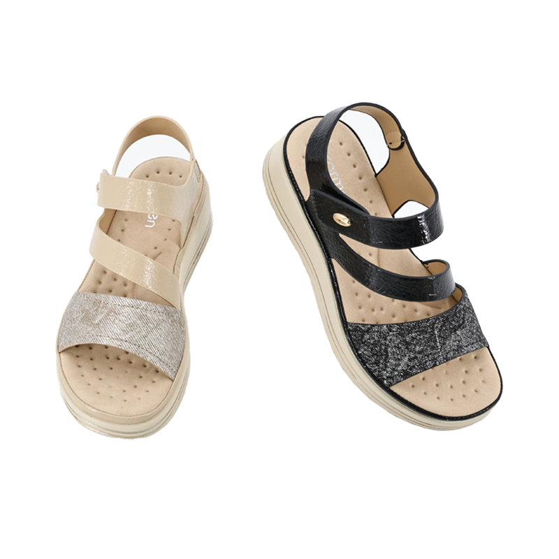 Open Toe Thick Soled Commute Comfortable Outer Wear Shoes Summer Women Sandals Wholesale Customized