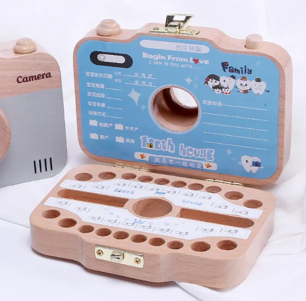Baby tooth box