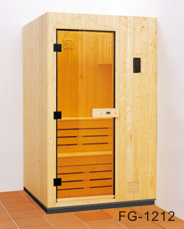Sauna room, classical sauna room, whole wood design, with SANSPA sauna heater, customized sauna