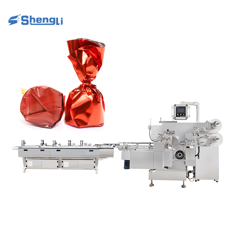 Fully automatic chocolate top twist packaging machine