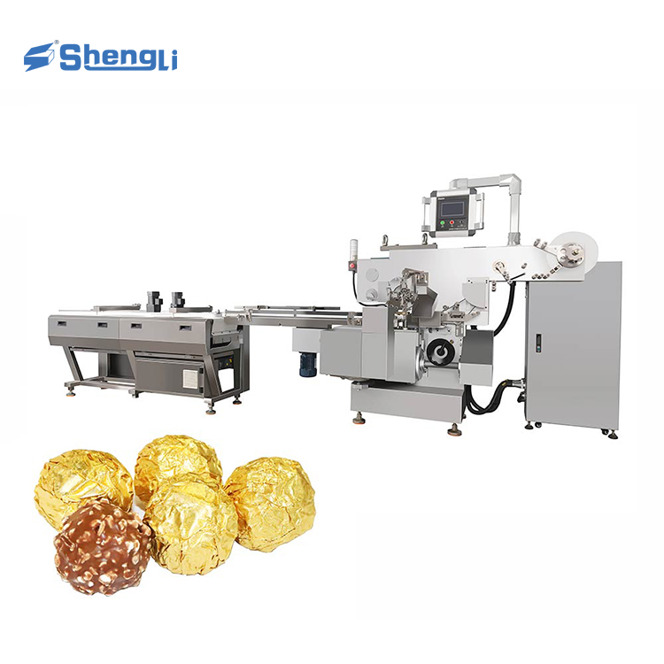 Fully automatic Jinsha chocolate/sesame ball packaging machine