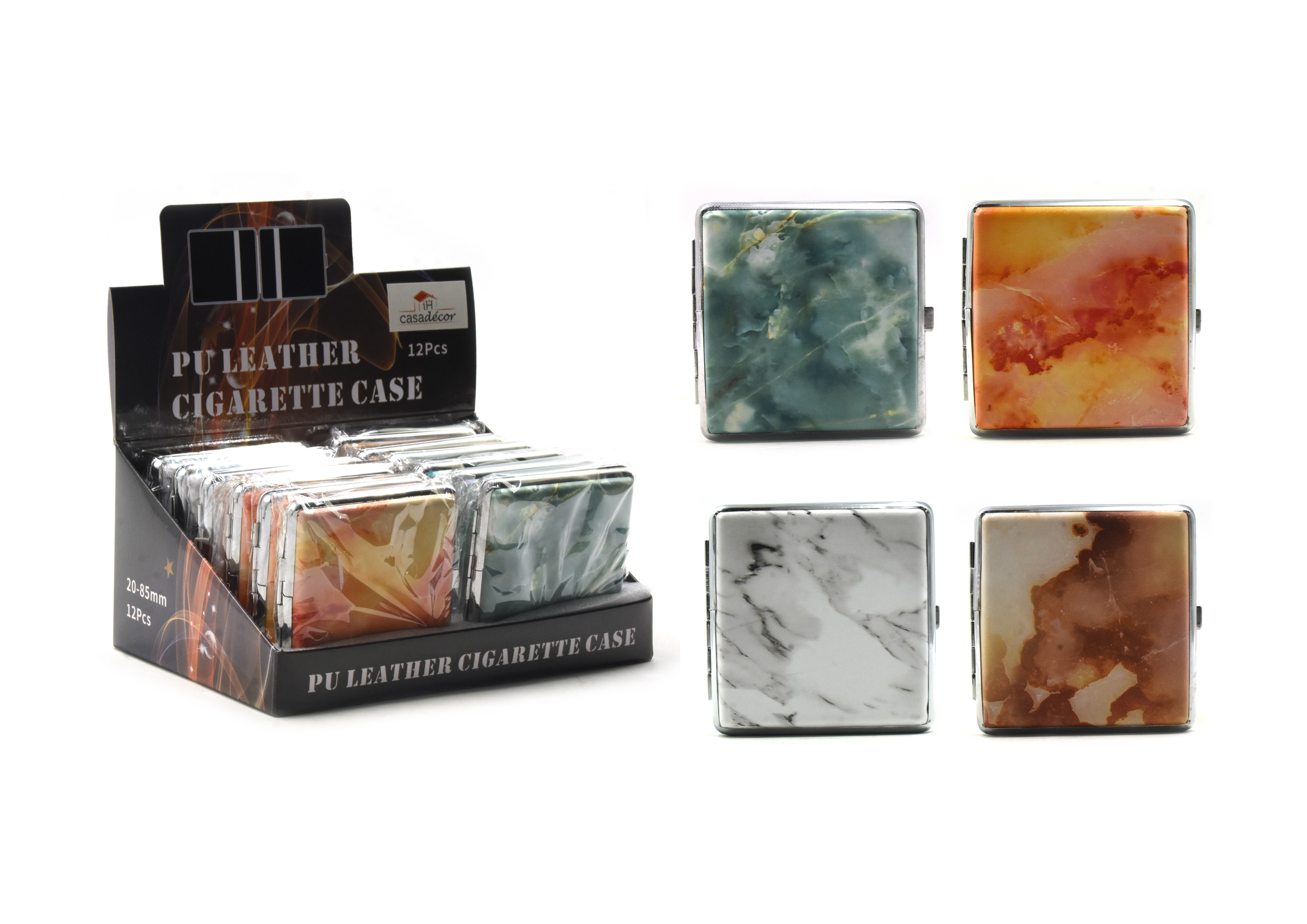 Metal cigarette case