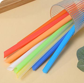 Joy Bamboo Φ12*210mm PP Biodegradable Straw Mixed Color Disposable Plastic Straw