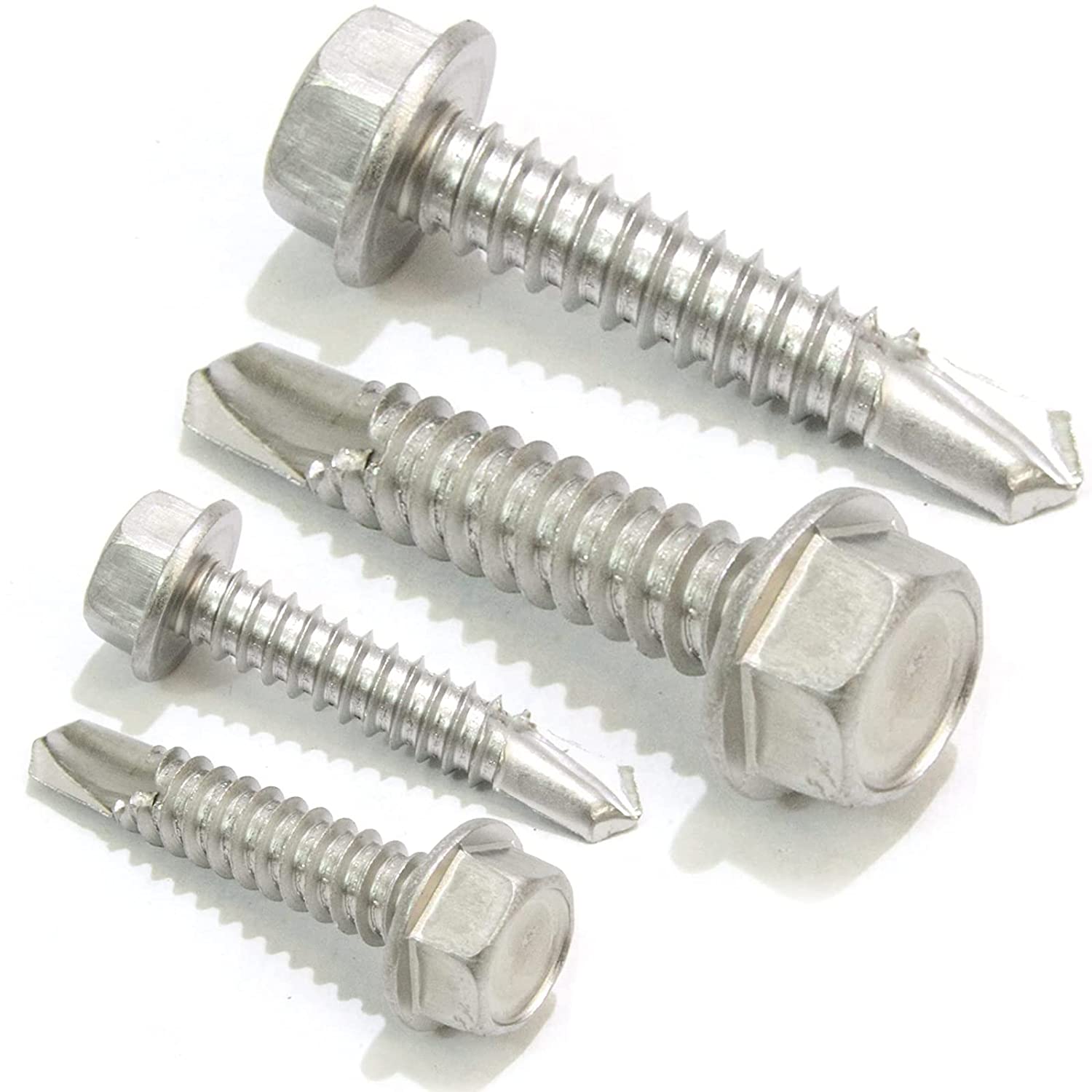 SS Hex Head Self Drilling Screws