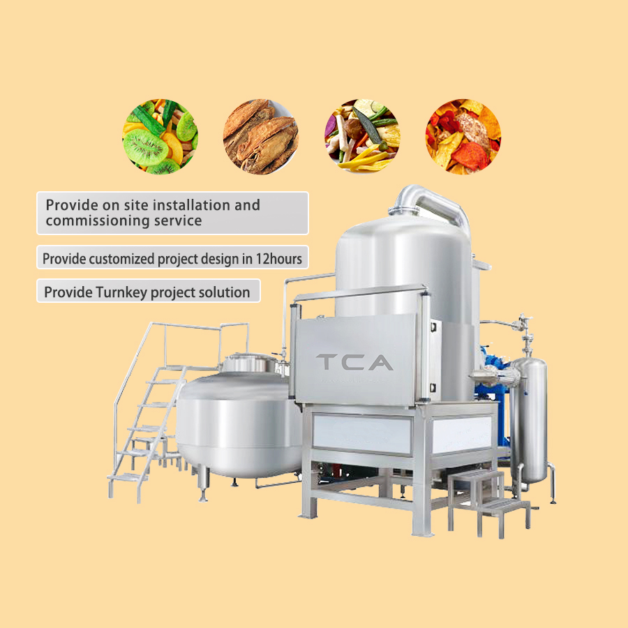 Vacuum fryer machine