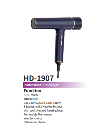 Hair dryer