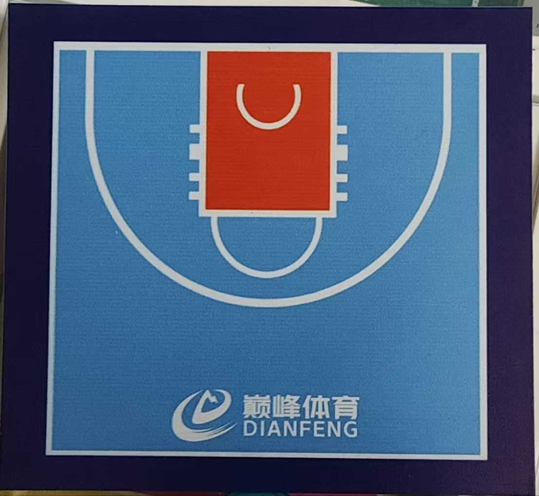 Silicon PU basketball court