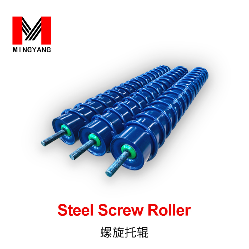 Steel screw roller
