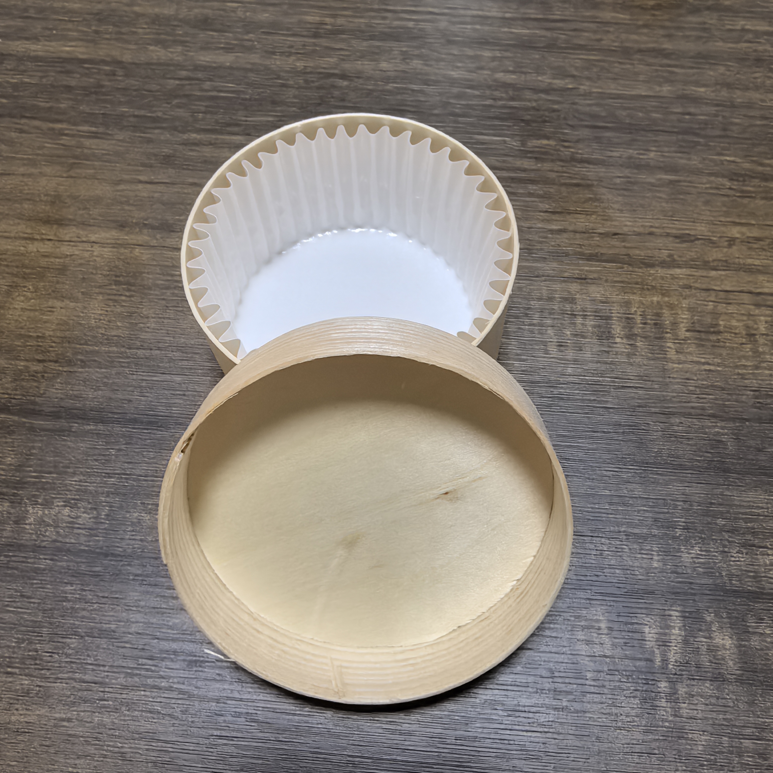 Wooden sushi tray