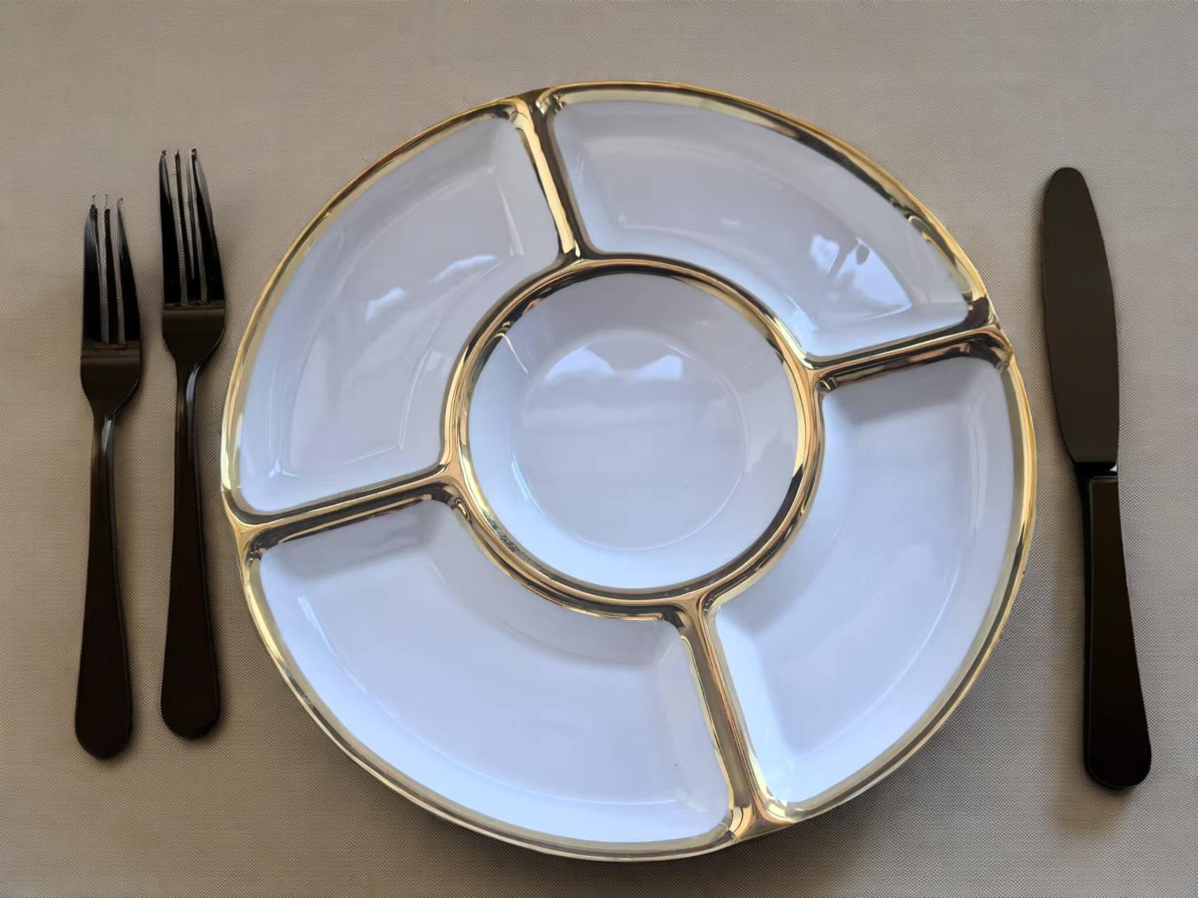 porcelain dinner plate