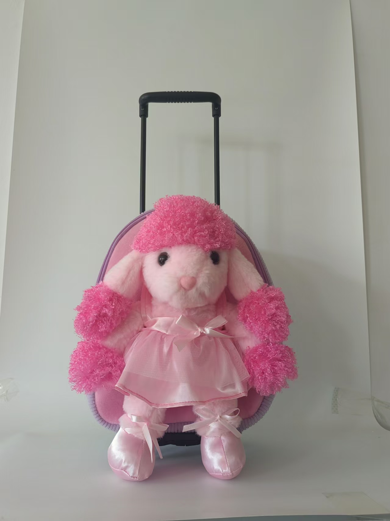 plush roller backpack