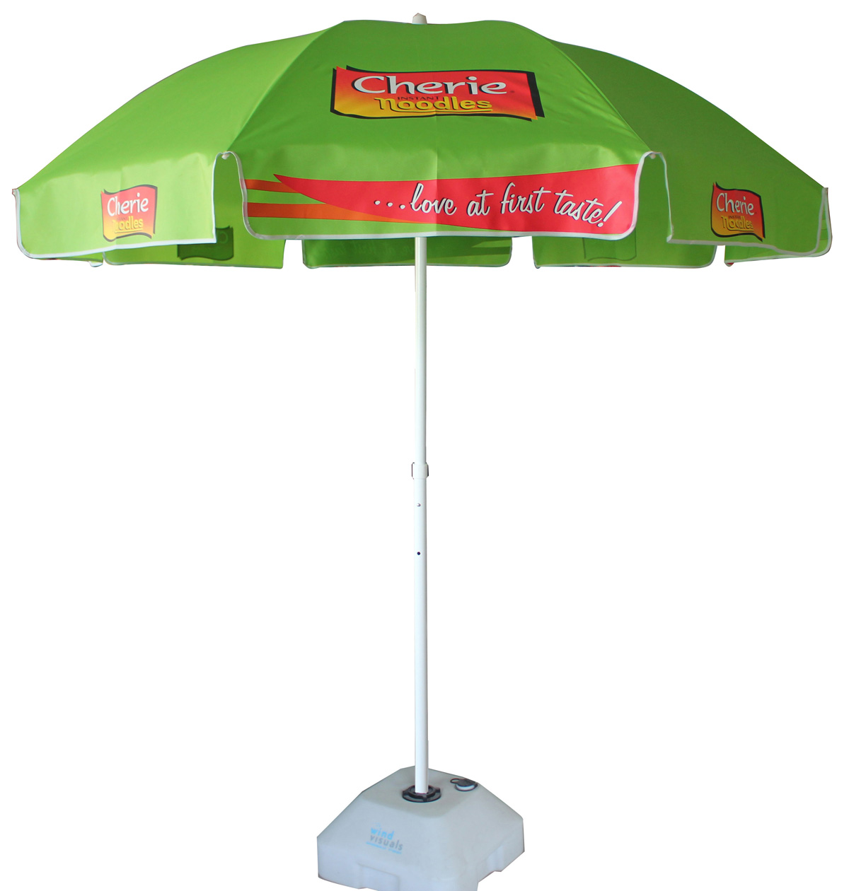 Promotional beach umbrella