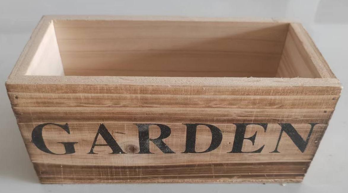 wooden box
