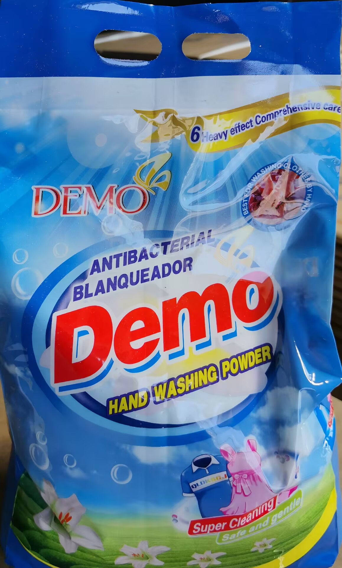 Demo washing powder