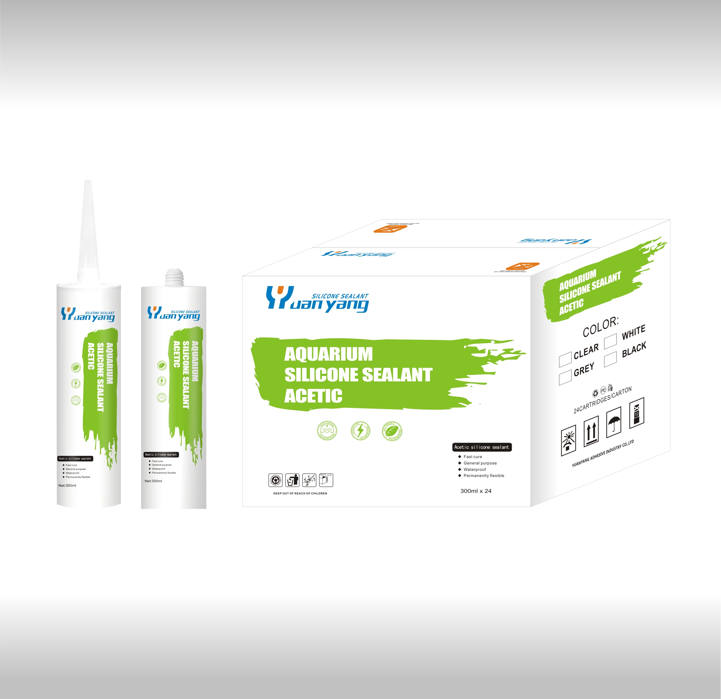 Aquarium silicone sealant