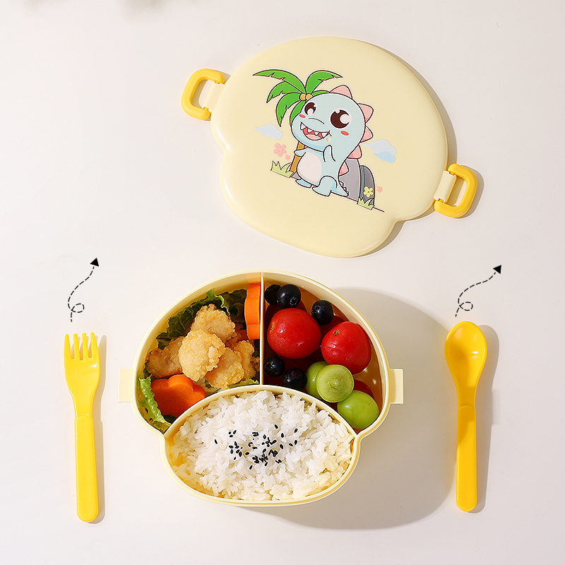 Mushroom divider lunch box