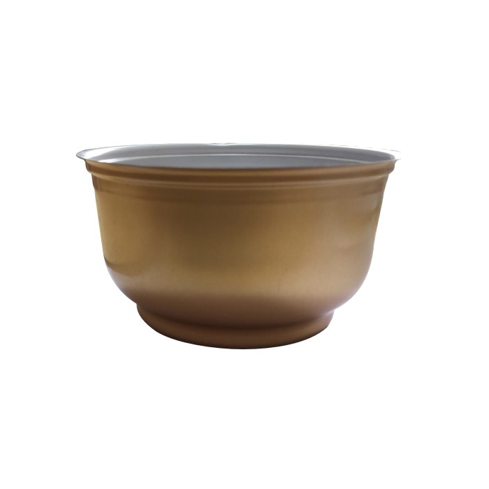 Environmentally friendly thin aluminum bowl
