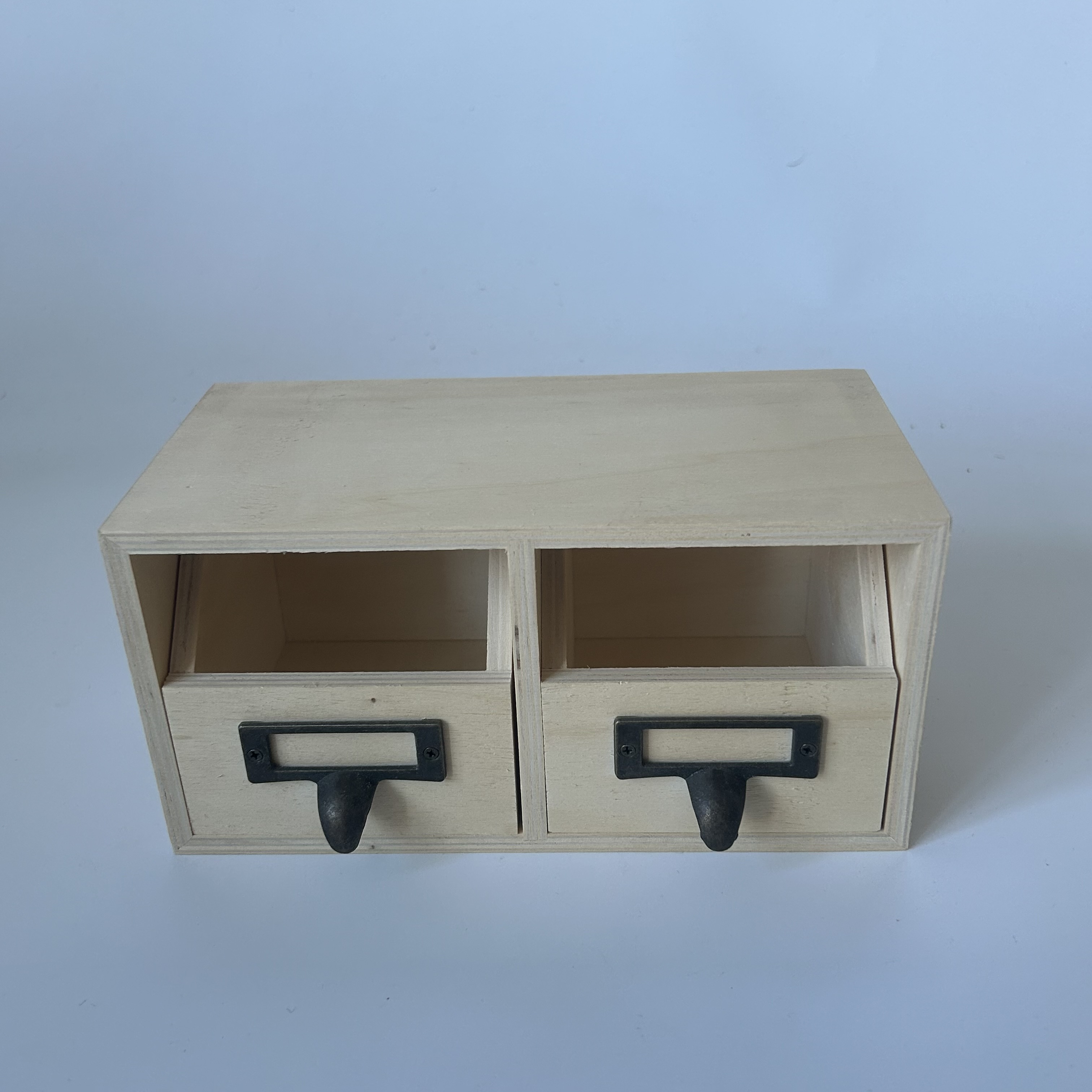 wooden storage box