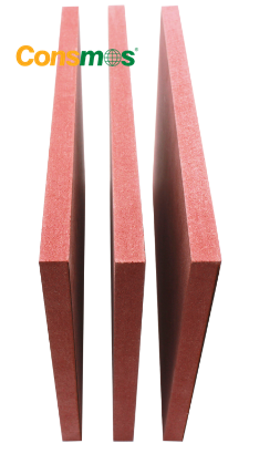 Consmos Red Flame Fire Retardant Proof MDF Board