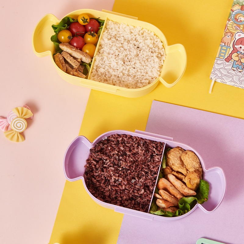 Candy double compartment lunch box