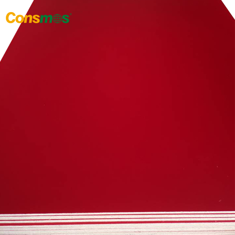 Consmos Factory Price 16mm 18mm Kitchen Cabinet Grade Melamine Faced Chipboard