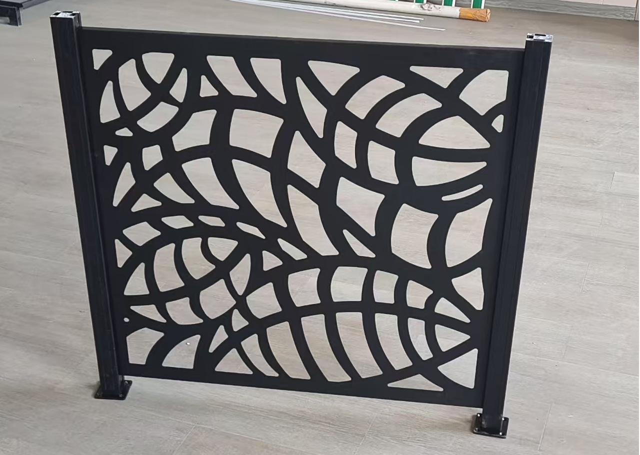 Aluminum fence