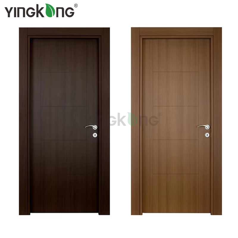 TOP Brand WPC Door Modern Waterproof Composite Door Finished Interior Bedroom Door for Hotel