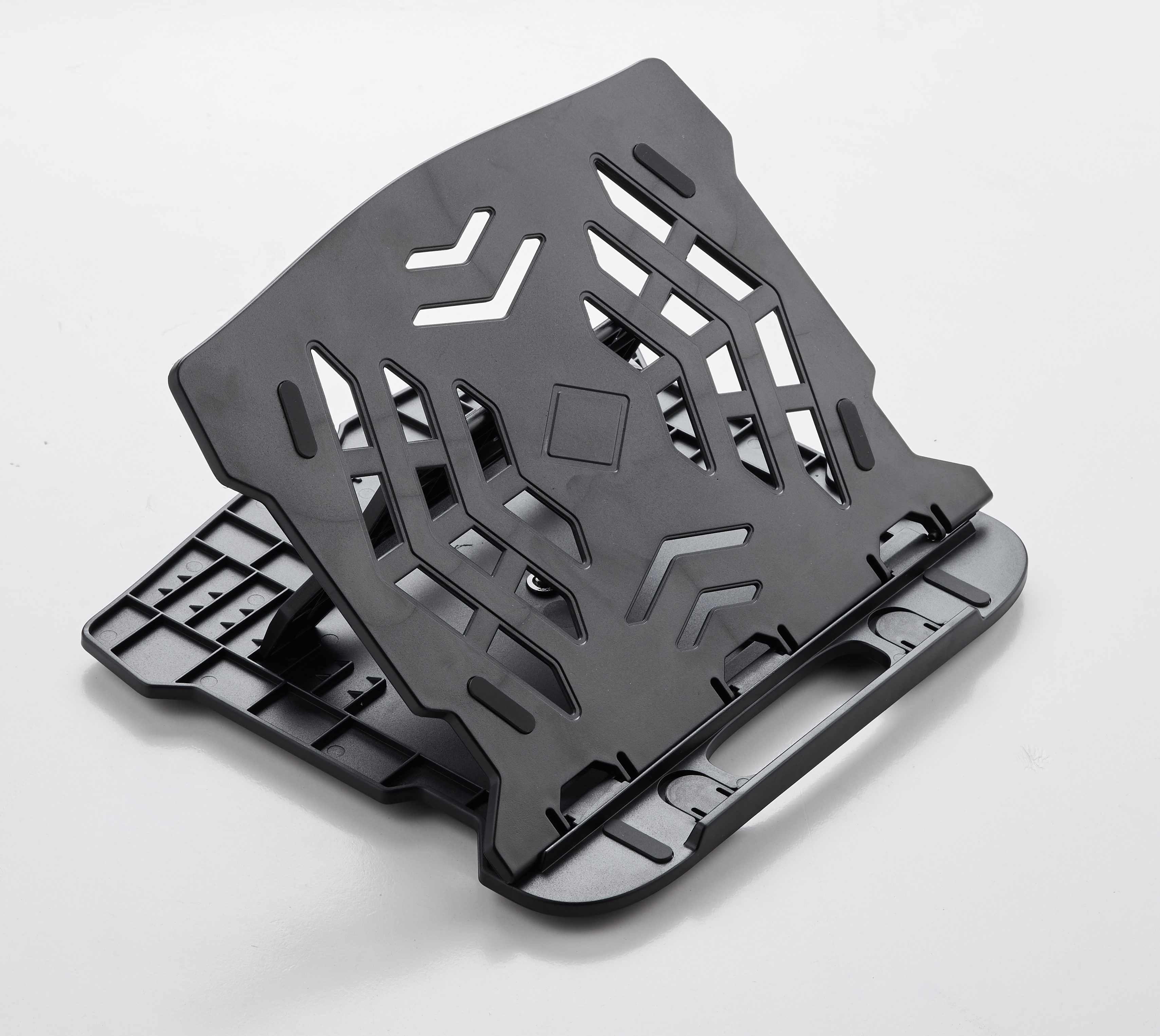 Dujia Angle Adjustable Plastic Laptop Stand with Base