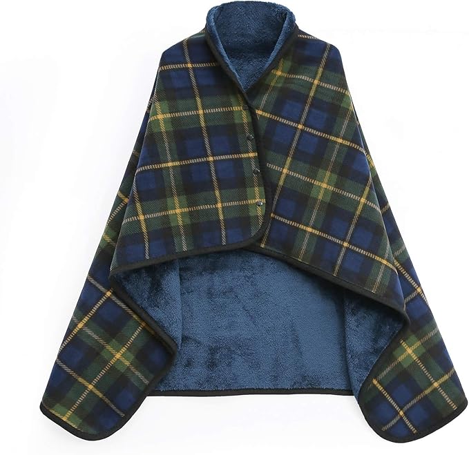 Wearable Blanket poncho shawl