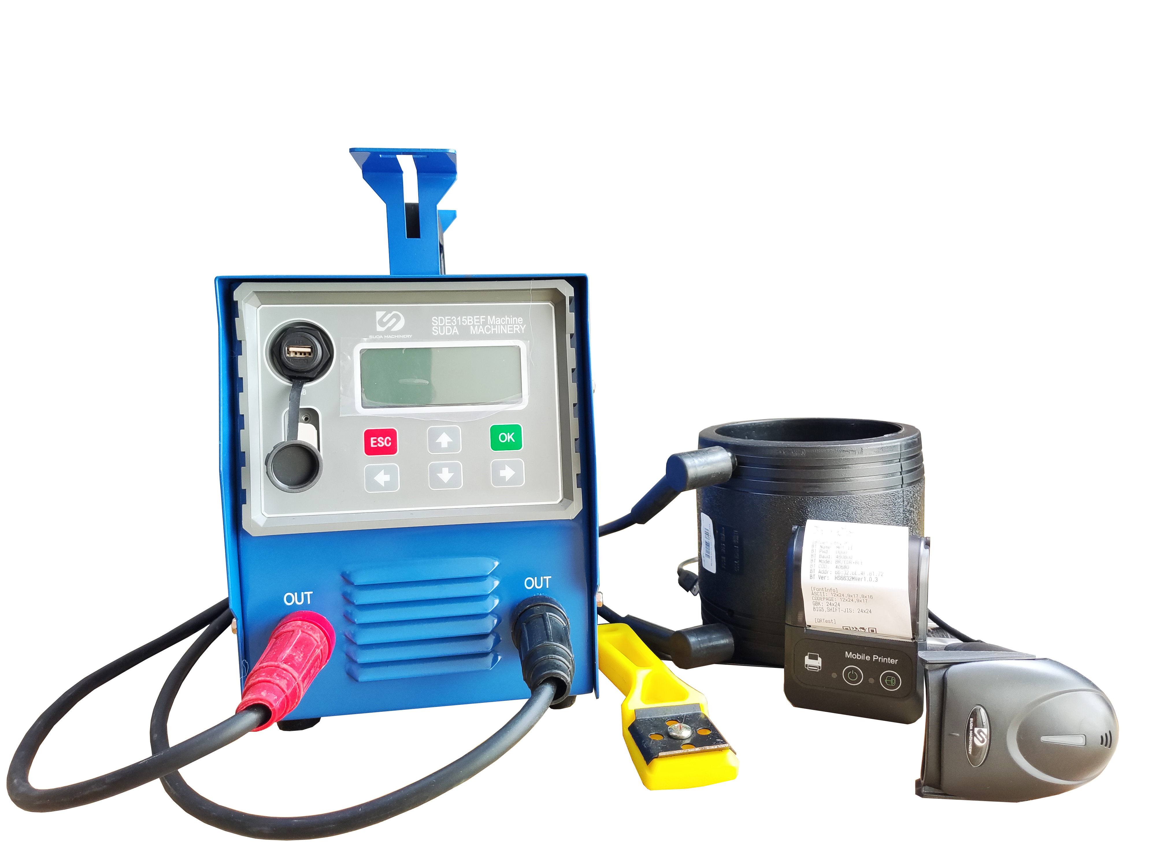 Electrofusion welding machine