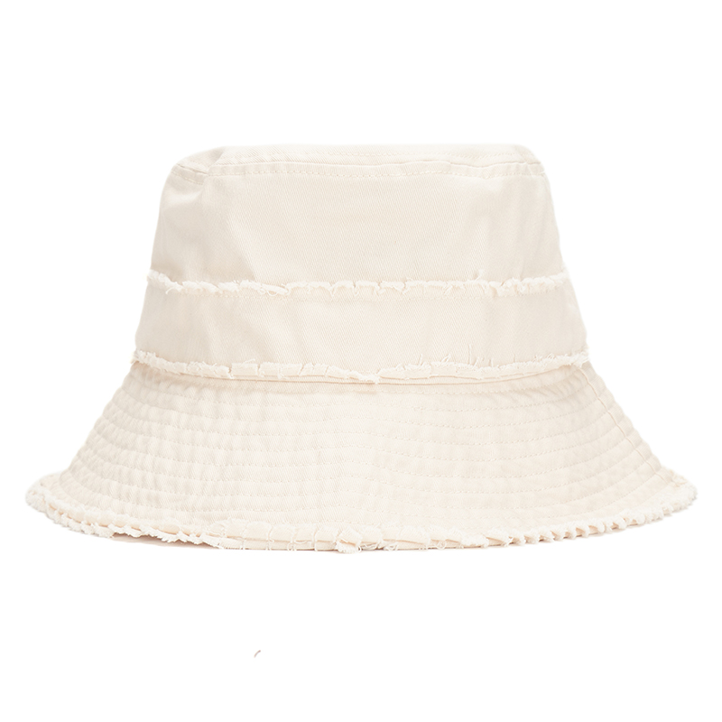 Wholesale Custom Large Brim Sun Protection Denim Unisex Bucket Hat