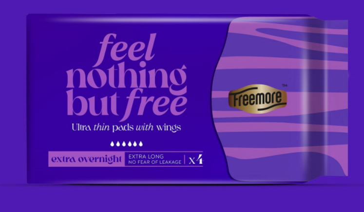 Freemore Ultra Thin Extra Overnight Sanitary Pads
