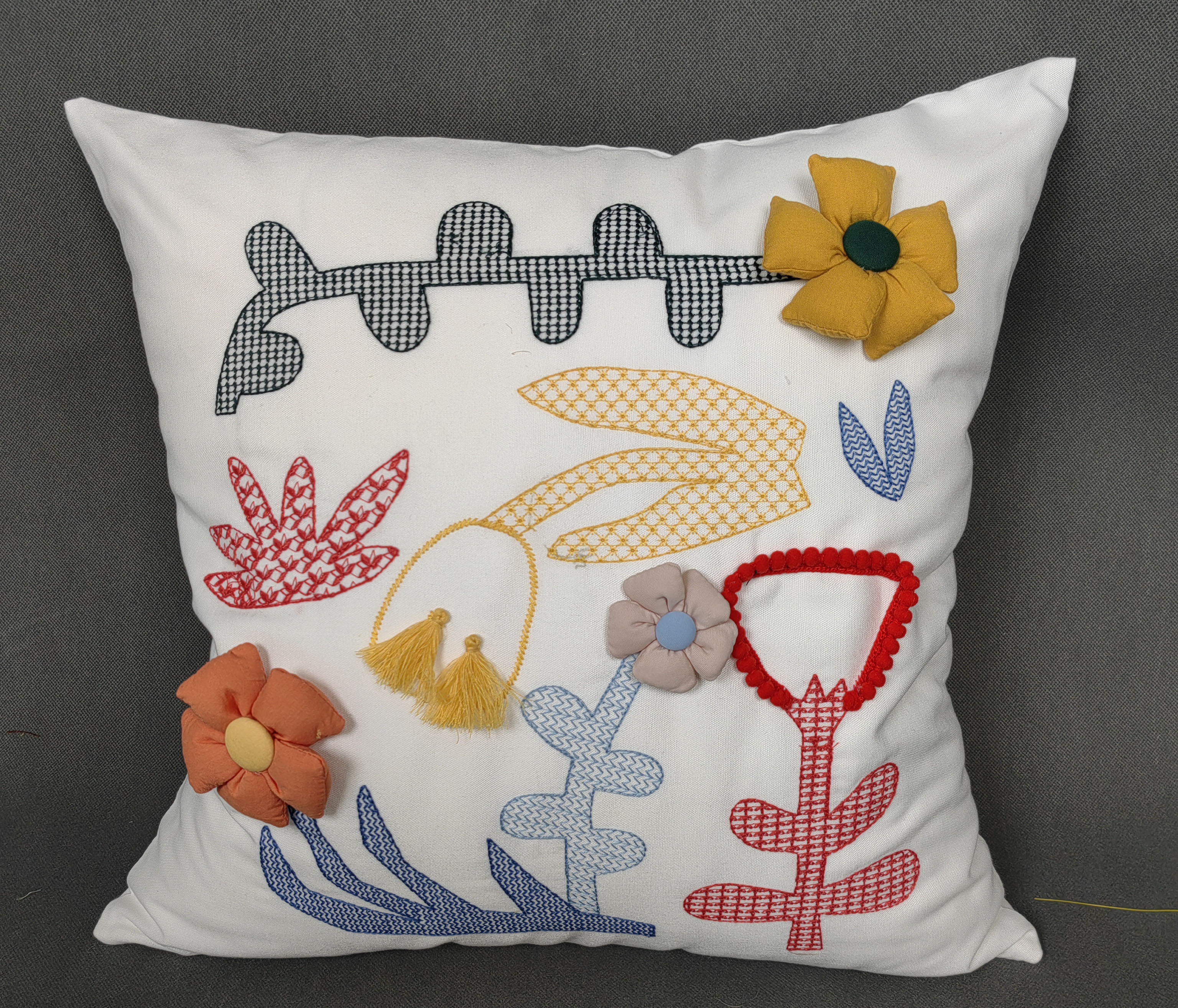 Embroidered Cushion