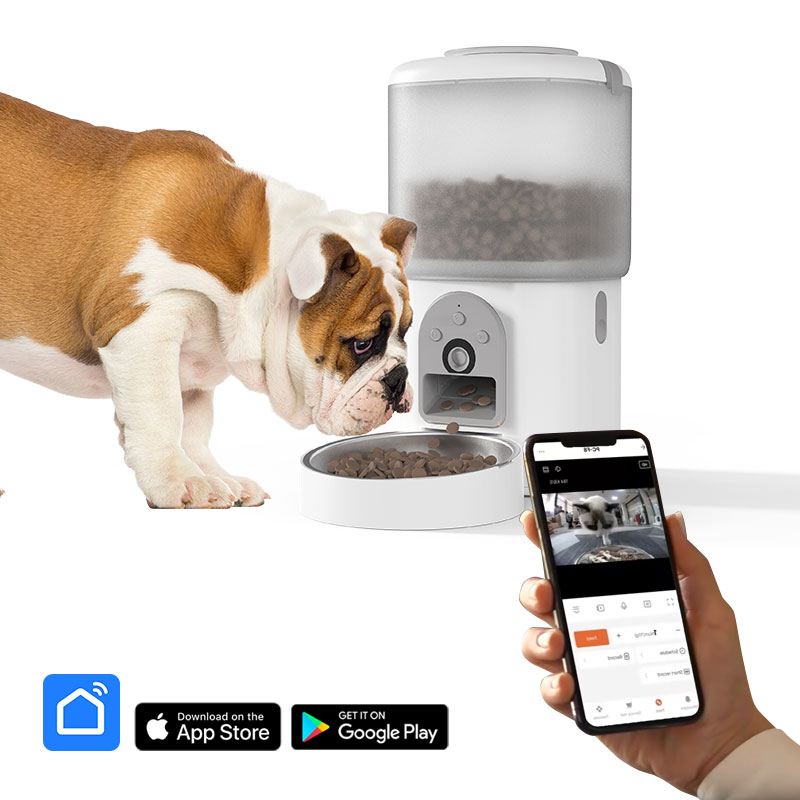 Wholesale Intelligent Pet Automatic Feeder Water Fountain Smart Cat Dog Pet Feeder