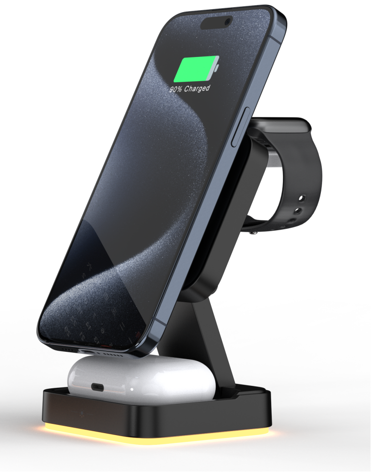 Qi 3in1 Wireless Charger