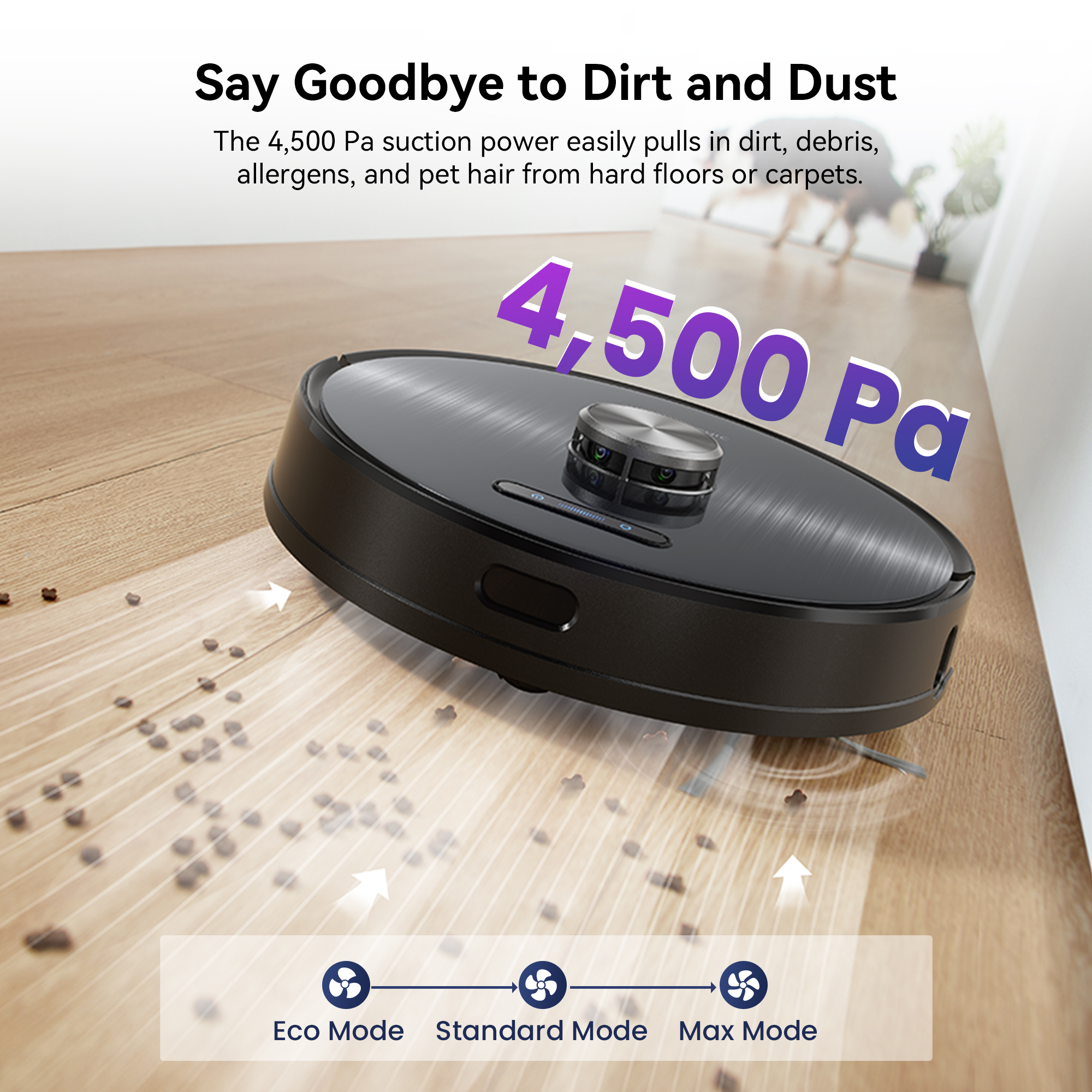Proscenic M9pro Smart Sweeping Robot APP Control