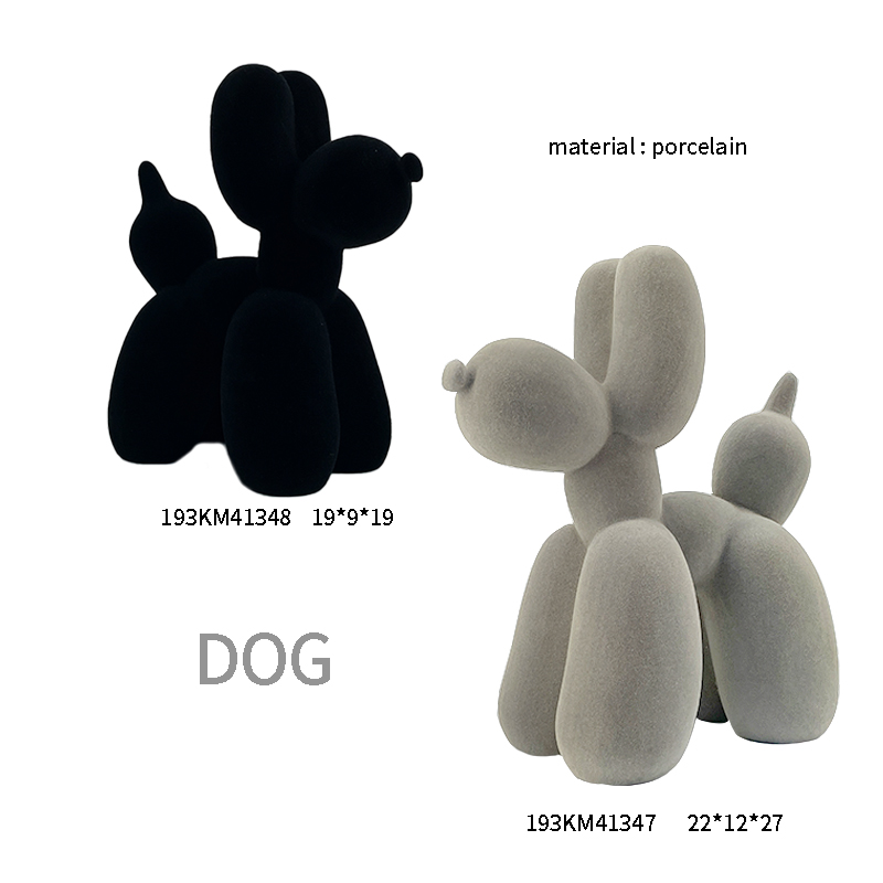 porcelain dog
