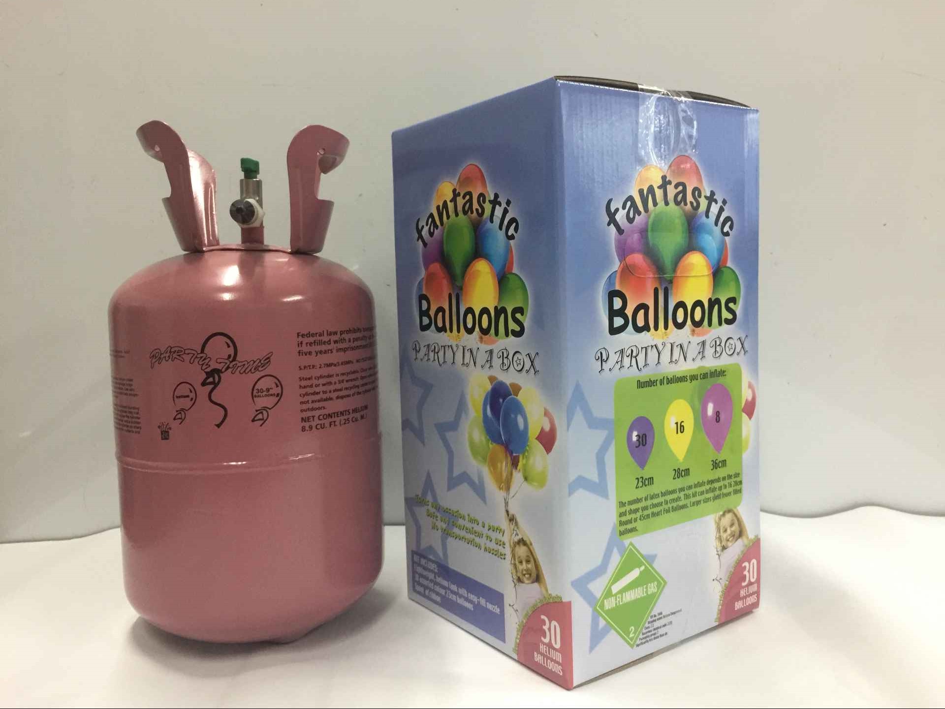 party product helium gas cylinder