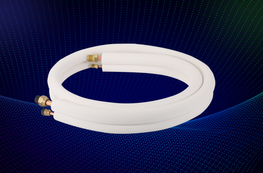PE insulation pair nozzle