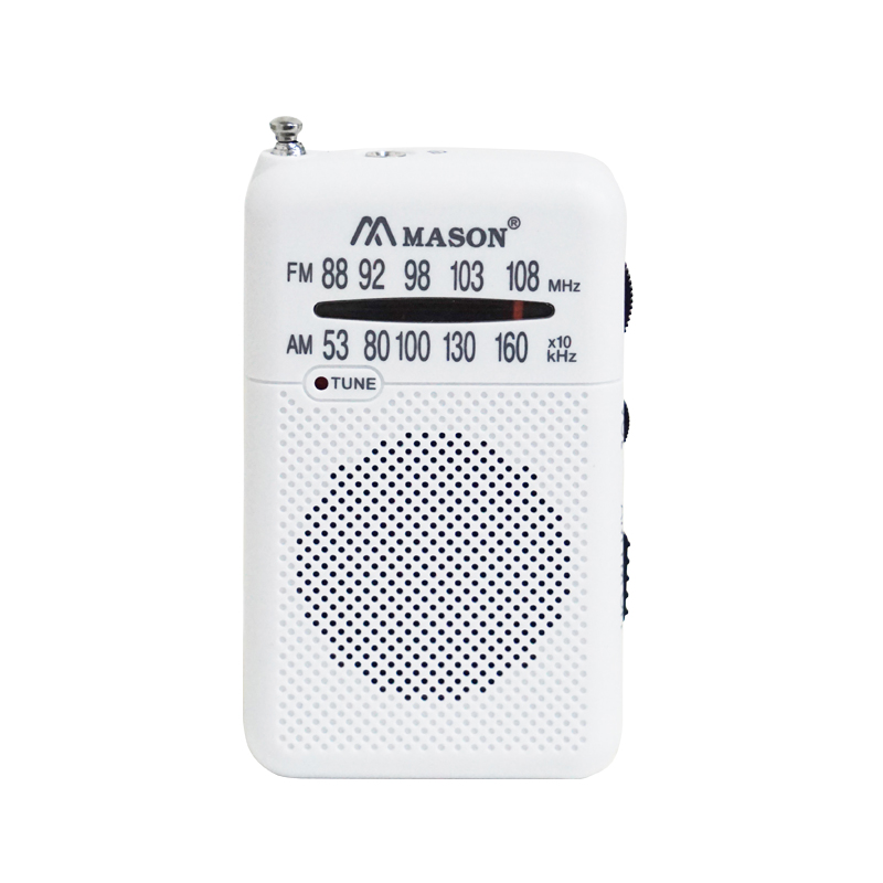 Portable Mini Radio Battery Operated Portable Radio AM FM 2 Bands Radio WIth Speaker