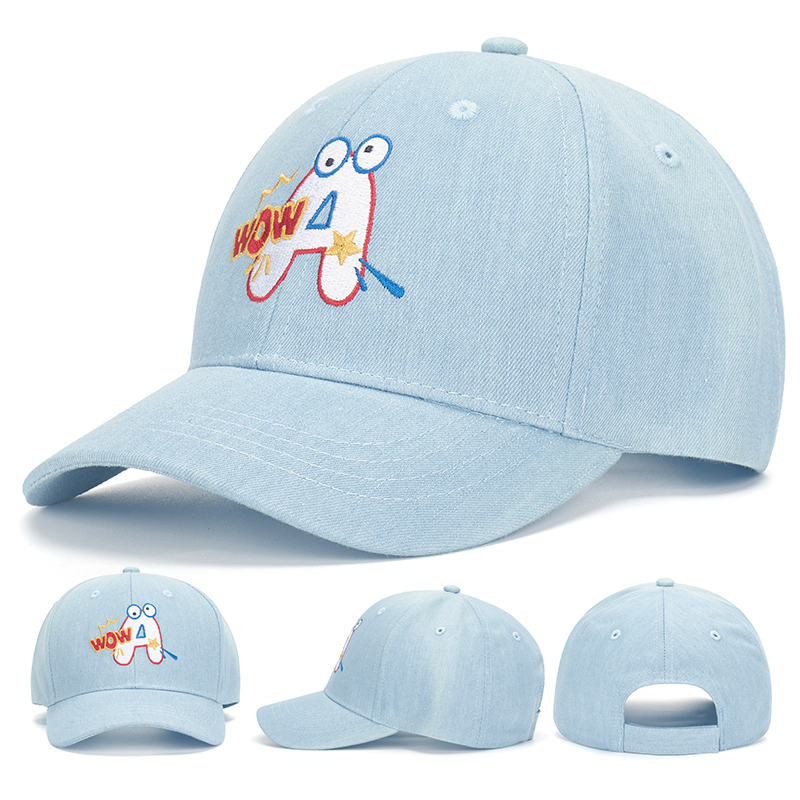 Embroidered Custom Fashion Summer Cotton Children's Baseball Cap